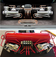 Kit compresseur d'air 200 PSI, compresseur de suspension pneumatique universel portable 12 V