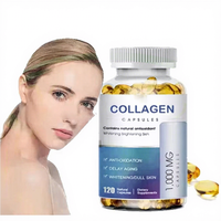 Capsules de collagène multi-vitamines VitaSpring en gélules molles, protéines, marque privée, capsules de collagène en gélules molles pour blanchir la peau