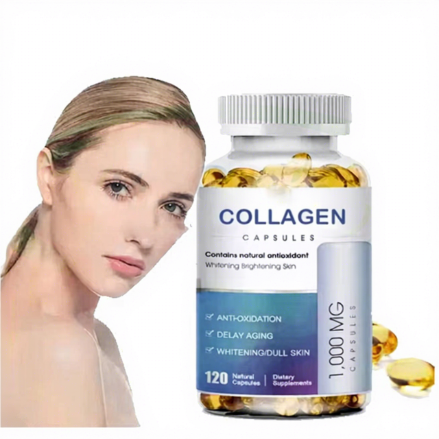 VitaSpring Vitamin Multi Collagen Soft Gel Capsules Protein Private Label Skin Whitening Collagen Softgel Capsules