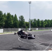 YIVTOL S ZERO Basic, drone monoplace pliable en fibre de carbone avec positionnement GPS, autonomie de vol de 35 minutes, charge utile nette de 120 kg, vitesse de 120 km/h