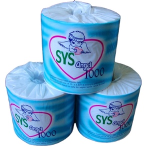 Gỗ bột giấy trắng <span class=keywords><strong>2</strong></span>/3ply 18gsm Chất lượng cao siêu mềm giấy vệ sinh giấy cuộn tiêu chuẩn - Product Image 4