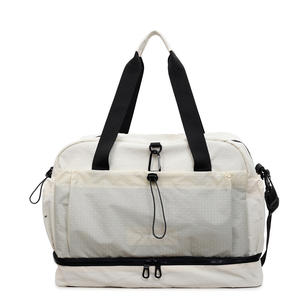 Large Capacity Multi-function Short Trip Travel Bag Dry <b>Wet</b> Separation Nylon Fitness Gym Bag with <b>Shoe</b> Compartment - Product Image 6