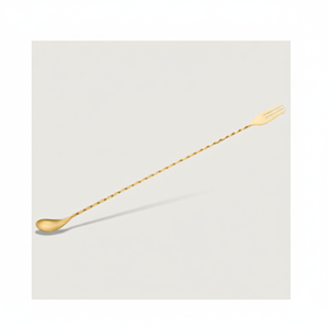 Cuillère à cocktail en laiton Agitateur à cocktail Articles de fête et ustensiles de cuisine Usage quotidien pour produit Offre Spéciale - Product Image 1