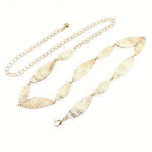 New Alloy Leaf Waist <b>Chain</b> Dress Accessories Fashionable <b>Chain</b> <b>Belt</b> & Pants <b>Chain</b> with Niche Design - Product Image 5