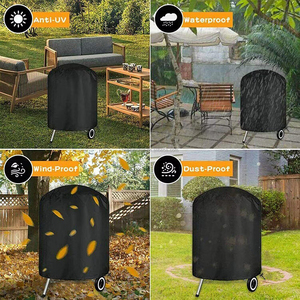 Housse <span class=keywords><strong>de</strong></span> <span class=keywords><strong>protection</strong></span> pour barbecue extérieur, imperméable, anti-UV, pour barbecue - Product Image 2