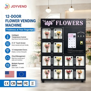 Máquina Expendedora de Flores con Refrigerador, Sistema de Pago sin Efectivo, 12 Ramos de Flores, Kiosco Inteligente para Supermercados y Estaciones de <span class=keywords><strong>Metro</strong></span> - Product Image 5