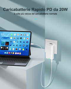 Ultra-Slim 30W USB-C Wand ladegerät mit faltbarem Stecker und Schnell ladung für iPad für iPhone Laptop Watch PD Electric - Product Image 5