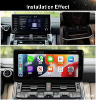 Autoradio multimédia avec écran tactile 12,3 pouces, 8 cœurs, Android Auto, Carplay, 4G, DSP pour Toyota Land Cruiser LC300 2023