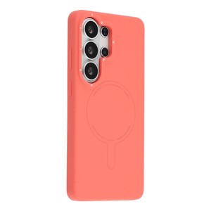 YOUNGKIT Serie Morandi per Samsung Galaxy S26 Ultra, Custodia Magnetica in Silicone Liquido e PC - <span class=keywords><strong>Arancione</strong></span> - Product Image 3