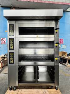 Four à pizza, gâteau et pain multi-couches à gaz électrique commercial, four <span class=keywords><strong>de</strong></span> grande capacité - Product Image 3