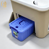 Chuque Lit de lavage de cheveux portable moderne pour salon et spa, avec un nouveau design élégant et un fauteuil inclinable pour le lavage de la tête, idéal pour les spas thaïlandais et salons de beauté