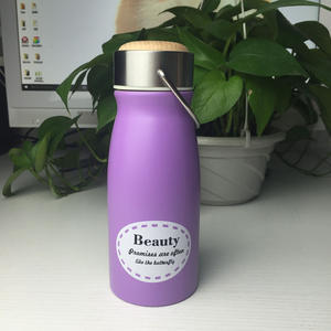 Modern Style Wooden Lid Double-Layer Stainless Steel Vacuum Insulated Cup 6-12 Hours Thermal Insulation Eco-Friendly Leak-Proof - Product Image 4