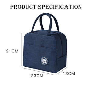 Hot Selling Portable Insulated Picnic Food Storage Bag Handbag School <b>Lunch</b> <b>Box</b> Dinner Container Promotional Gift <b>Lunch</b> Bag - Product Image 6