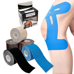 ピンクKt <span class=keywords><strong>Tape</strong></span> Kinesiology 5cm、カスタマイズされたスポーツテープロゴ、2.5cmアスレチックテープカスタムロゴ - Product Image 4
