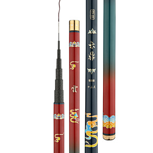 Canne à pêche télescopique Yunding 2M, action moyenne rapide, pour eau douce, ultra-légère, rigide, pour la pêche à la main - Product Image 3