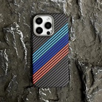 Casing Magnetik Tekstur Twill Tiga Warna Untuk IPhone 16 15 14 Pro Max 14 Pro 13 12 16 Ultra Tipis Matte Anti Benturan Hard Cover