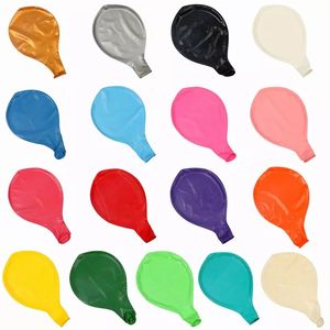 Siyah yuvarlak lateks balonlar 36 inç düğün dekorasyon helyum büyük dev balonlar doğum günü partisi dekor şişme hava topu - Product Image 1