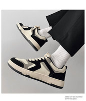 Chaussures en toile à lacets personnalisées 2025 pour hommes – Tendance, polyvalentes, respirantes, style étudiant, décontractées pour l'été – Vente en gros