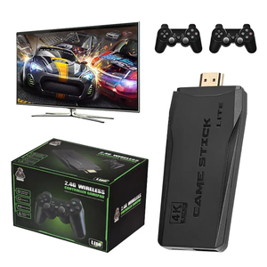 Consola de videojuegos M8 2,4G TV <span class=keywords><strong>Mini</strong></span> USB Stick M8 Videojuego retro con consola de controlador inalámbrico 4K HD con 20000 Juegos Retro - Product Image 1