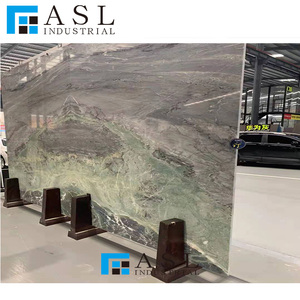 Brasile Amazonita esotico verde lastra di marmo <span class=keywords><strong>Turkuaz</strong></span> per Amazon blu verde quarzite superficie lucida grande lastra di forma - Product Image 3