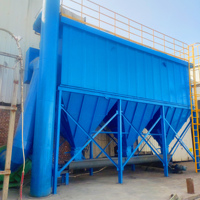Collecteur de poussière haute performance à haut débit 75000m³/h pour installation de concassage de roches