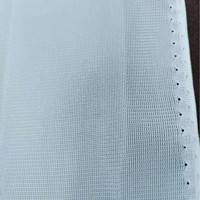 Approvisionnement direct usine – Tissu tricoté chaîne 40D uni teint, résistant à l'abrasion, simple face, 85g, 100% polyester, pour manteaux automne-hiver filles et garçons
