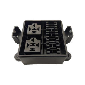 Boîtier de relais à fusibles automatique étanche 24V et 12V Bloc électrique central 6 emplacements IP65 pour câblage et électronique de véhicule - Product Image 2