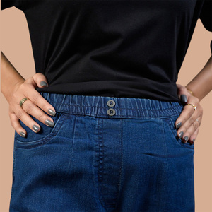 Jeggings de Mujer de Marca Privada, Material Elástico Ligero, Jeggings de Estilo Urbano para Mujer, Material de Punto Premium - Product Image 2