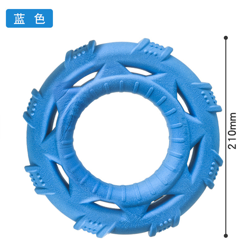 Anneau de traction épais bleu de 21 cm