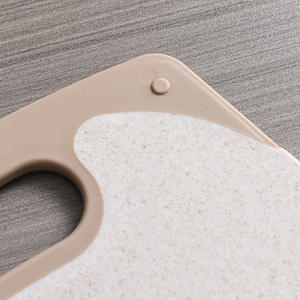 Planche à découper rectangulaire en paille de blé, lavable au lave-vaisselle, multifonctionnelle, pour poisson et légumes - Product Image 4