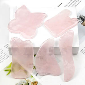 กระดานกัวซารูปหัวใจเครื่องมือขูดหินหยกรูปกุหลาบสีชมพู - Product Image 6