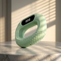 Mini compteur électronique en silicone léger, pince de musculation réglable, équipement d'entraînement portable pour les voyages en extérieur