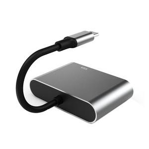 Adaptador otg 2 en 1 tipo c de HC-10, adaptador usb c a hdtv <span class=keywords><strong>vga</strong></span> para pantalla de vídeo, hub para teléfonos móviles y portátiles - Product Image 3