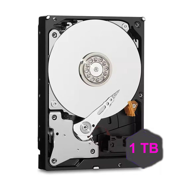 Hard Drive for Purple 1TB WD11PURZ 5400 RPM 128MB Surveillancess 64M 3.5" HDD for Security System Video Recorder DVR NVR CCTV