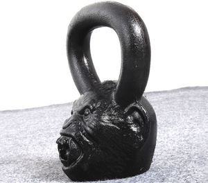 Kettlebell in Ghisa Dipinta a Forma di Testa di Scimmia Grimace per Attrezzatura da Allenamento <span class=keywords><strong>Fitness</strong></span> Squat - Product Image 4