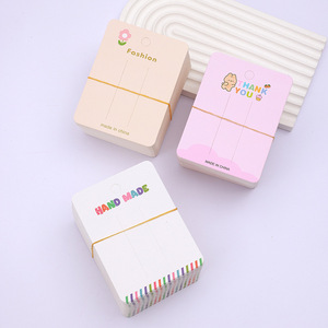 Cartes en papier dégradées irisées pour pinces à cheveux 7,5x17,5cm – Matériel d'emballage pour présentation de bijoux et épingles à cheveux DIY - Product Image 2