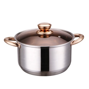 Bán Hàng Trực Tiếp Không Dính 12 Pcs Thép Không Gỉ Đồ Nấu Nướng Đặt Chậu Và Pan Bộ Nấu Ăn Nồi Đặt - Product Image 2