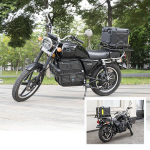 Moto électrique MECR CB 3000W haute puissance longue portée pour adultes. Moto électrique pour la livraison de nourriture et les services de taxi. - Product Image 4