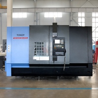 Tour CNC à alimentation automatique de petite taille à prix abordable TCK630 pour le travail des métaux