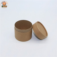 Tube en papier alimentaire et pour collations 100% recyclé pour l'emballage de chocolat, de bonbons, de biscuits, de cacao, de fruits secs et de viande