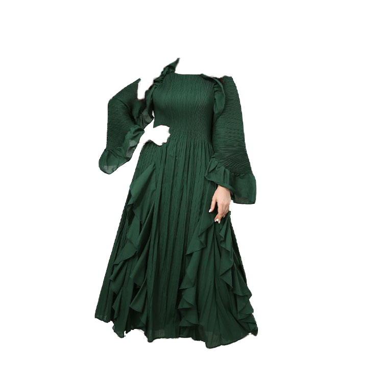 dark green dress with boots Classic Off the Shoulder Emerald Green Velvet Prom Dress Graduation Dress main image 1