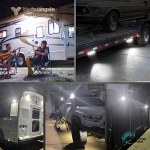 12V <b>LED</b> Step <b>Light</b> <b>Motion</b> <b>Sensor</b> Camping Lamp IP67 Waterproof RV Trailer Camper Underbody <b>Light</b> - Product Image 5