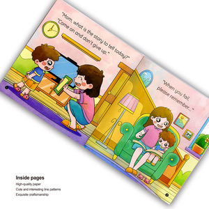 Libro de Pasatiempos para Niños con Impresión Personalizada, Libro Ilustrado en <span class=keywords><strong>Inglés</strong></span> para el Desarrollo de Intereses Infantiles, Libro de Lectura para Grupos de Jardín de Infancia al por Mayor - Product Image 2