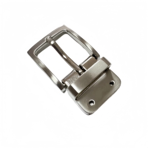 Elegante reversibile 28mm NB lega chiusura chiusura argento spazzolato per fibbia per donna alla moda e Versatile - Product Image 1