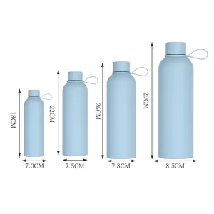 ماصات 20 أونصة قابلة لإعادة الاستخدام للأطفال لطيفة 32 أونصة من الزجاج الشفاف المعدني 18/8 زجاجة مع قش زجاجي