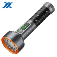 Lampe torche tactique étanche rechargeable LED 3000 lumens, mini lampes de poche USB EDC en gros
