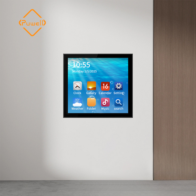 86 Box 4 Inch Touch Screen Central Control Panel WiFi Bluetooth RS485 Multipurpose Android Smart Home Switch Panel