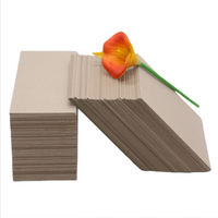 Carton compressé gris de 1 mm, 2 mm, 3 mm d'épaisseur, feuilles grand format, carton solide, matériaux recyclés, commandes personnalisées acceptées, robuste