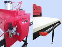 Double Station pneumatique grand Format, presse thermique