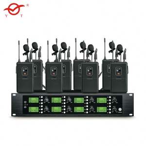 Micrófonos Inalámbricos de Solapa, Micrófono Profesional para Actuaciones en Escenario, Kit de Sonido Cuadrado - Product Image 5